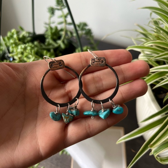 handmade earrings - Picture 3 of 3